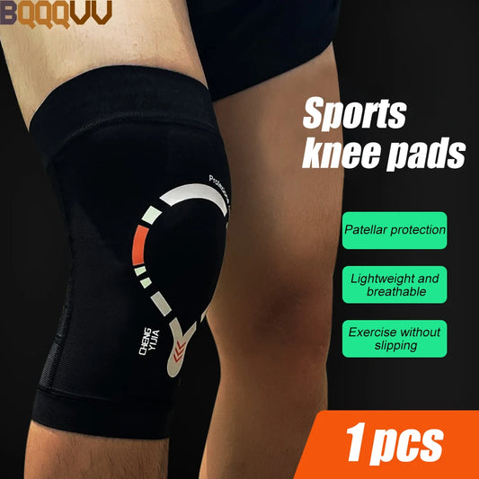 1PC Sports Orthopedic Compression knee Guard Support Work,Soccer Accessories,Running knee Pads Protection for knee Pain,Football